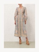 Zimmermann - Roselight Plunge Midi Dress Zimmermann - Roselight Plunge Midi Dress