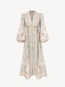 Zimmermann - Roselight Plunge Midi Dress Zimmermann - Roselight Plunge Midi Dress
