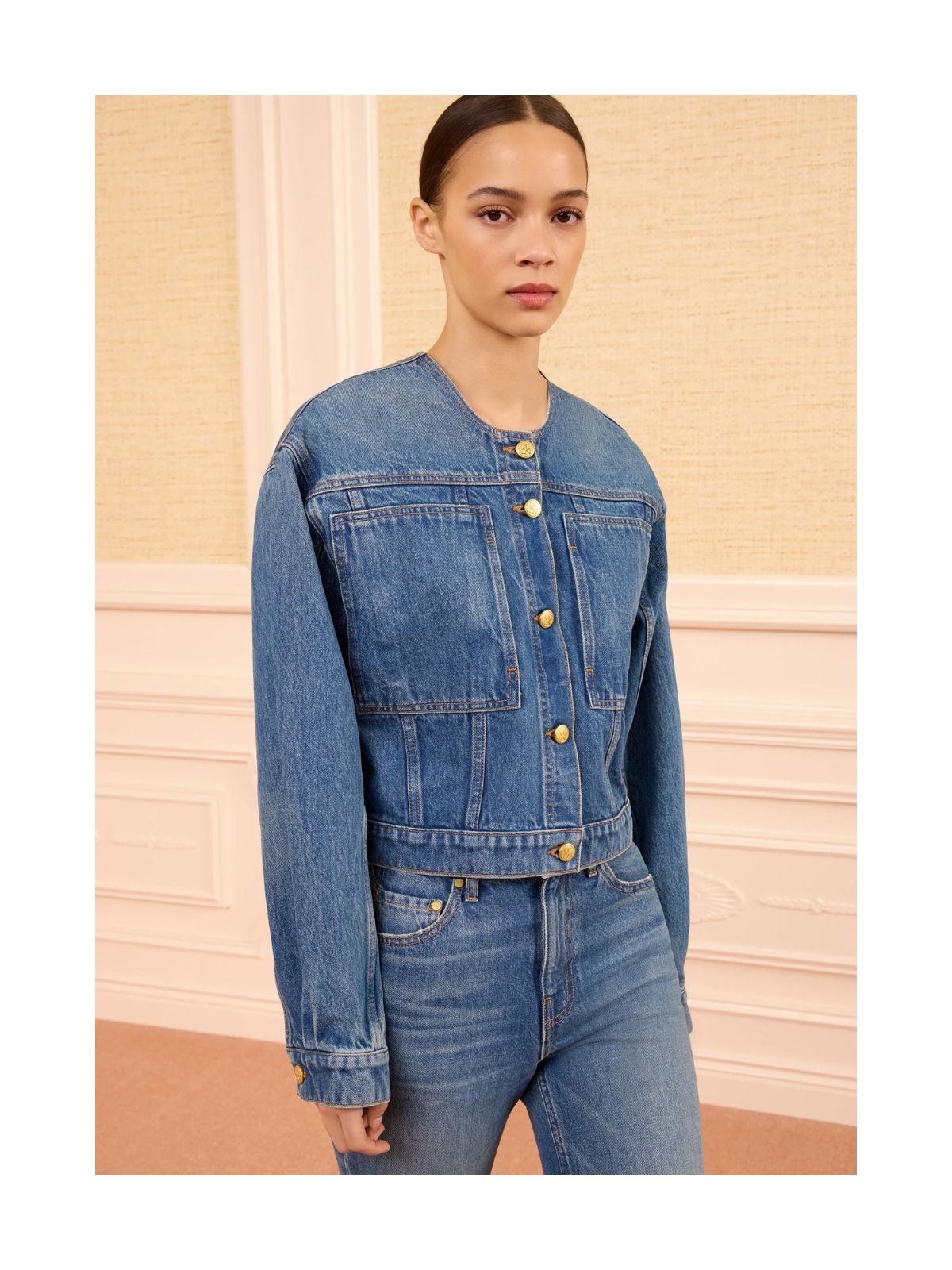 Ulla Johnson - BRIAR Jeans Jakke Ulla Johnson - BRIAR Jeans Jakke
