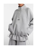 ROTATE - Oversized half-zip sweatshirt