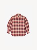 Ganni - Skjorte i rød ternet flannel Ganni - Skjorte i rød ternet flannel