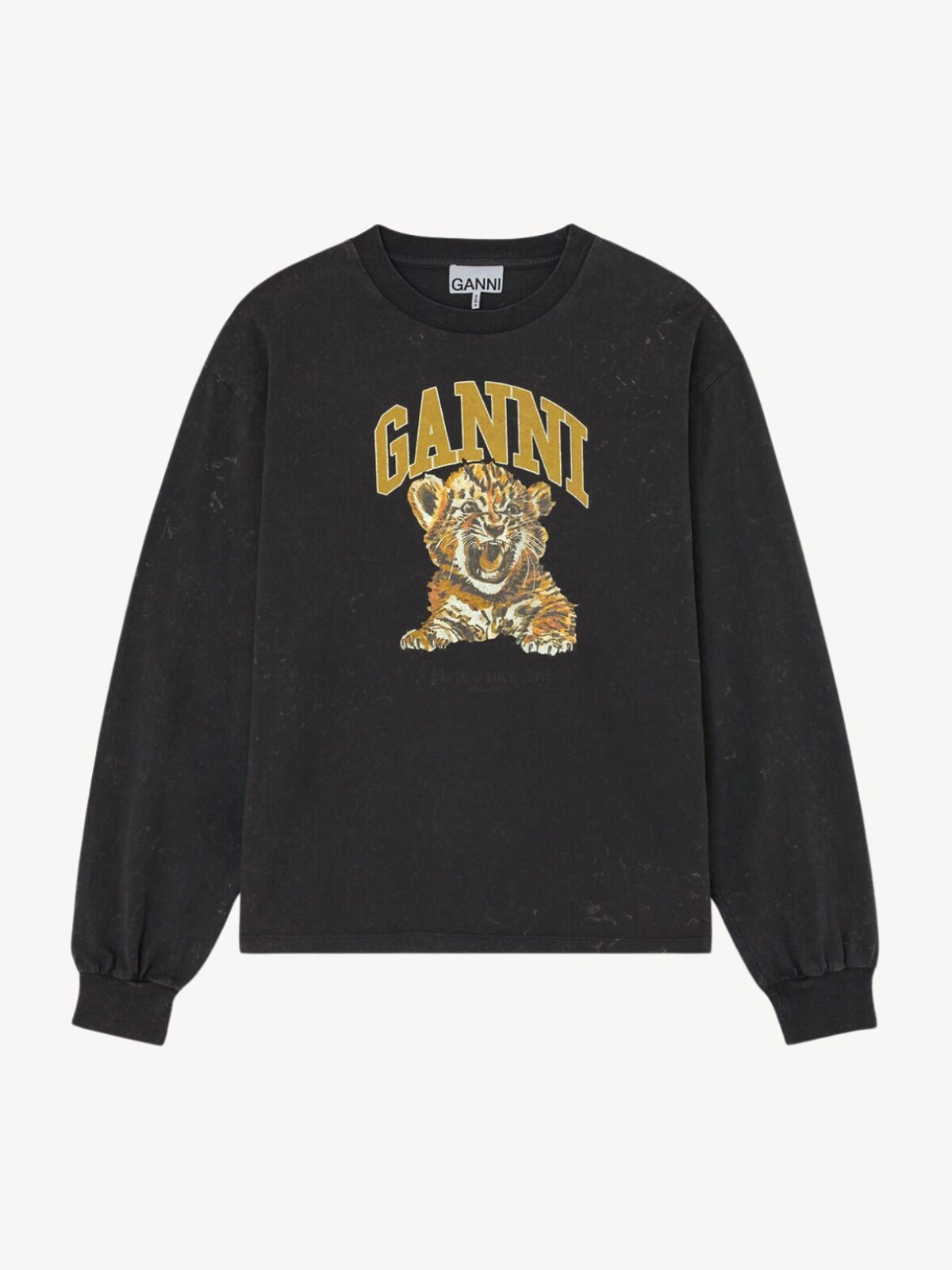 Ganni - SWEATSHIRT MED PRINT Ganni - SWEATSHIRT MED PRINT