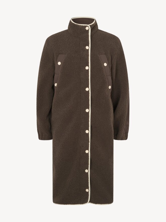 Stine Goya - LANG FLEECE JAKKE