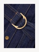 Zimmermann - DENIM MIDI SHIRT KJOLE Zimmermann - DENIM MIDI SHIRT KJOLE