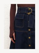 Zimmermann - DENIM MIDI SKIRT Zimmermann - DENIM MIDI SKIRT