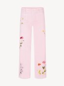 Cambio - TESS BUKSER MED BRODERET BLOMSTER