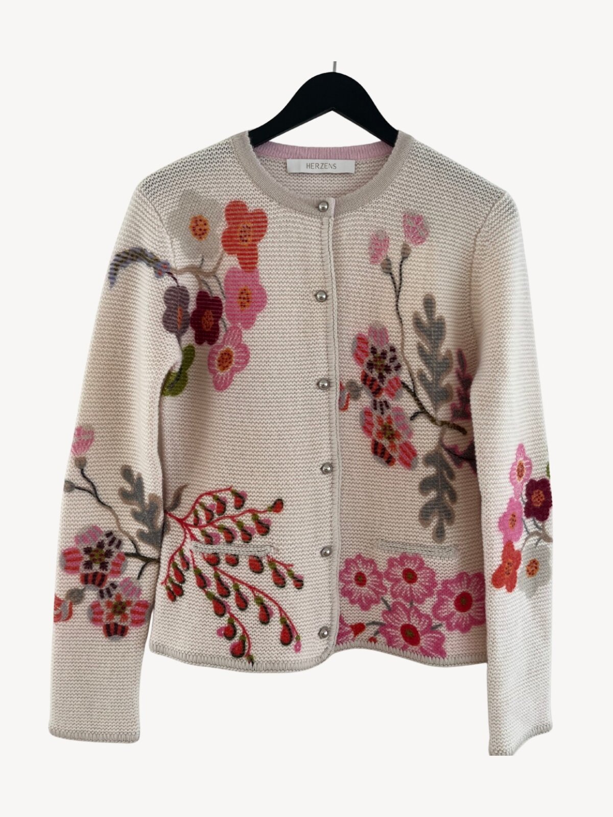 HERZENS - MØNSTERET CARDIGAN HERZENS - MØNSTERET CARDIGAN