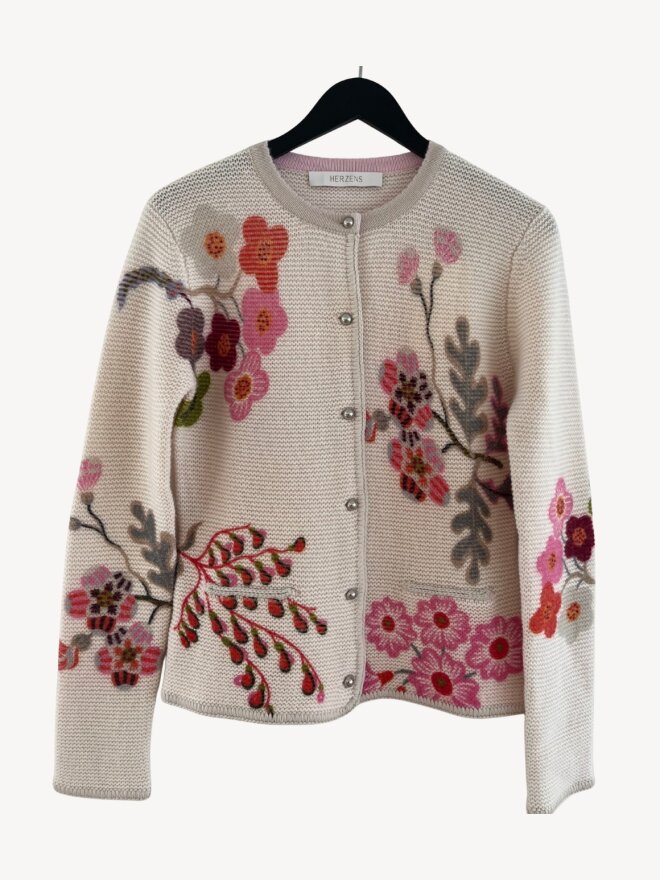 HERZENS - MØNSTERET CARDIGAN