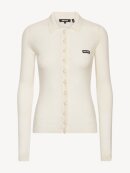 ROTATE - KNITTET POLO TOP