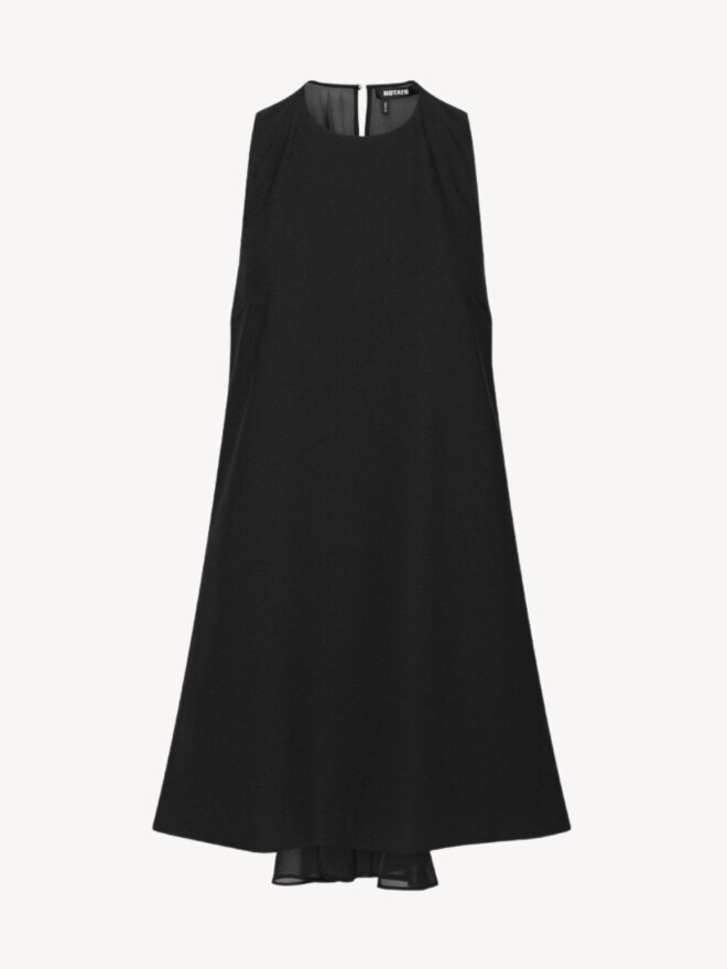 ROTATE - CREPE MINI A LINE KJOLE