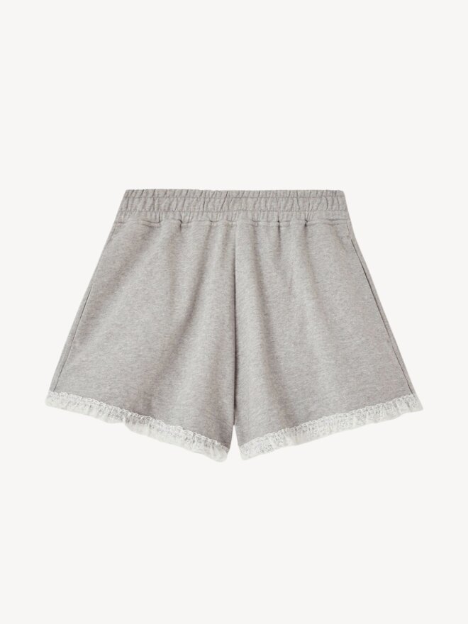 Ganni - SHORTS MED BLONDEKANT