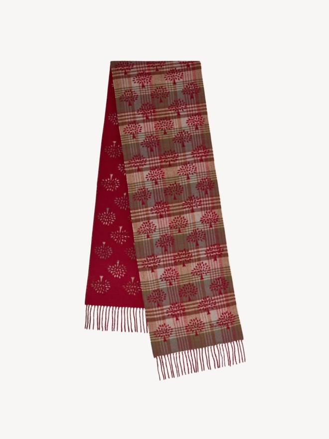 Mulberry - Mulberry Heritage Check Tree Scarf