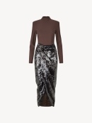 ROTATE - Knotted Midi Dress ROTATE - Knotted Midi Dress
