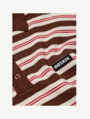ROTATE - Slinky Knit Striped Polo
