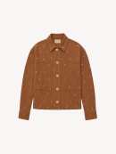 Ulla Johnson - The Bobbi Embellished Denim Jacket Ulla Johnson - The Bobbi Embellished Denim Jacket