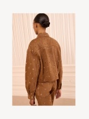 Ulla Johnson - The Bobbi Embellished Denim Jacket Ulla Johnson - The Bobbi Embellished Denim Jacket