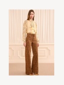 Ulla Johnson - The Willow Embellished Wide Leg Jean Ulla Johnson - The Willow Embellished Wide Leg Jean