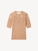 Ulla Johnson - Ella Short Sleeve Lace Top Ulla Johnson - Ella Short Sleeve Lace Top