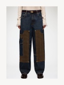 Ganni - AUDRI BARREL PATCHWORK JEANS Ganni - AUDRI BARREL PATCHWORK JEANS