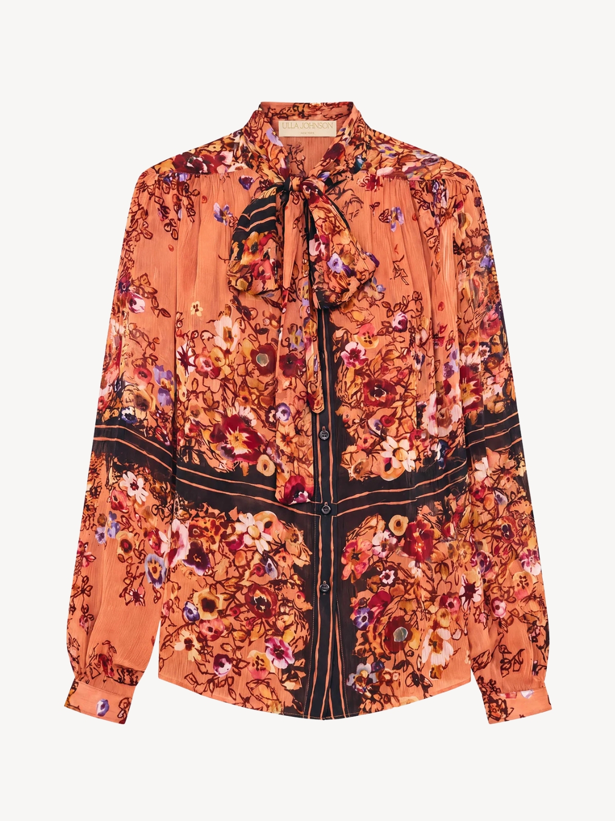 Ulla Johnson - VESELA SILKE BLUSE Ulla Johnson - VESELA SILKE BLUSE
