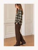 Max Mara - DRETE Ternet Skjorte Max Mara - DRETE Ternet Skjorte