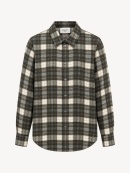 Max Mara - DRETE Ternet Skjorte Max Mara - DRETE Ternet Skjorte