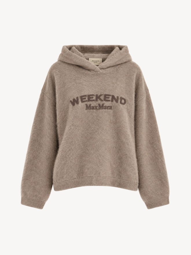 Max Mara - VETRINO Hoodie med Logo