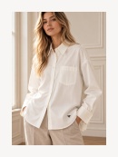 Max Mara - Klassisk Skjorte med plissé ærmer