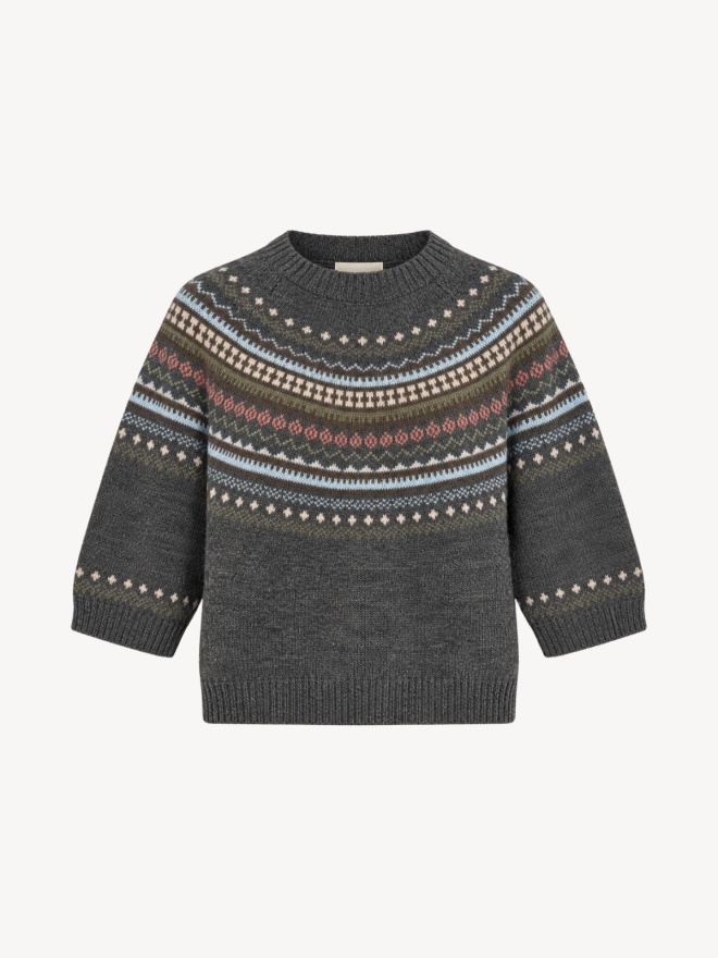 Max Mara - GALLO Strik med Nordisk Mønster