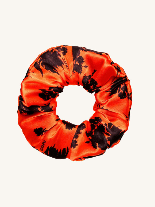 Ganni - Silk Stretch Satin A3071 Scrunchie