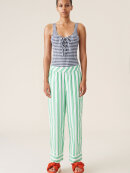 Ganni - STRIPE COTTON BUKSER