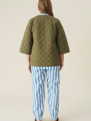 Ganni - OVERSIZED QUILTET CANVASJAKKE