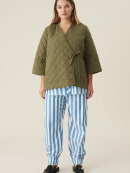 Ganni - OVERSIZED QUILTET CANVASJAKKE