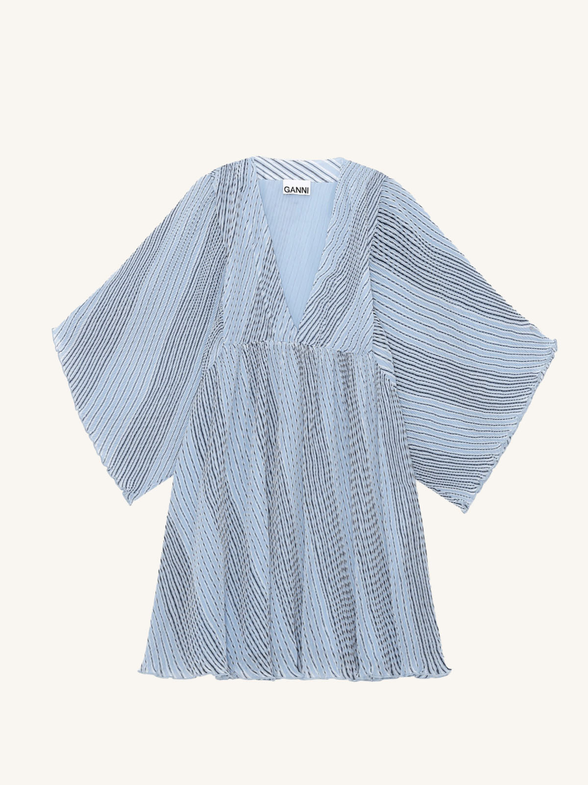 Room4 - PLEATED GEORGETTE MINIKJOLE - GANNI