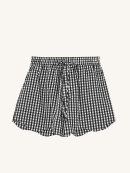 Ganni - GANNI SEERSUCKER SHORTS Ganni - GANNI SEERSUCKER SHORTS