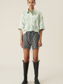 Ganni - GANNI SEERSUCKER SHORTS Ganni - GANNI SEERSUCKER SHORTS