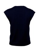 Stenstrøms - BALI KNIT MERINO CAPSLEEVE NAVY