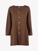 Stenstrøms - BILLIE KNIT CARDIGAN BROWN