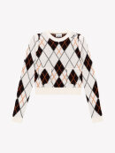 Ganni - ARGYLE PULLOVER