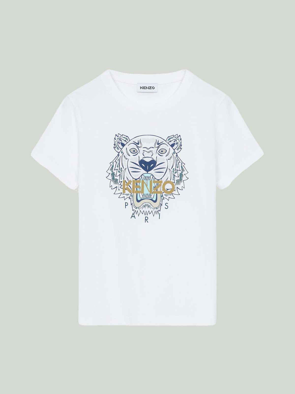 Kenzo t shirt hvid deals
