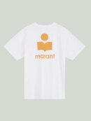 Isabel Marant Etoile - ZEWEL T-SHIRT OCHRE/HVID