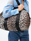 Ganni - Recycled leopard taske