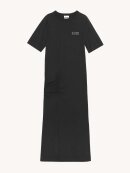 Ganni - MAXI T-SHIRT KJOLE SORT