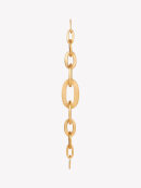 Jane Kønig - ROW CHAIN EARRING GOLD