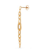 Jane Kønig - ROW CHAIN EARRING GOLD