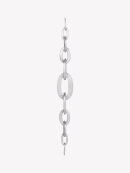 Jane Kønig - ROW CHAIN EARRING SILVER