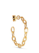 Jane Kønig - ROW HOOP EARRING GOLD