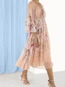 Zimmermann - DANCER DRAWN MIDI DRESS