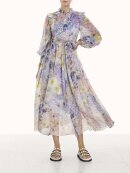 Zimmermann - RHYTHMIC Shirred Midi Dress