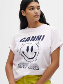 Ganni - LOVE CLUB T-SHIRT